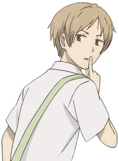 Sticker from the "Natsume Yuujinchou" sticker pack