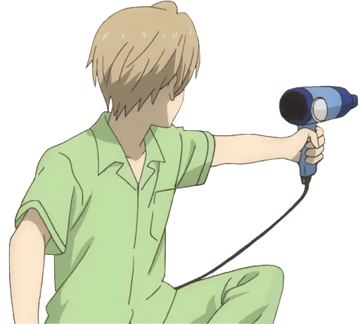 Sticker from the "Natsume Yuujinchou" sticker pack