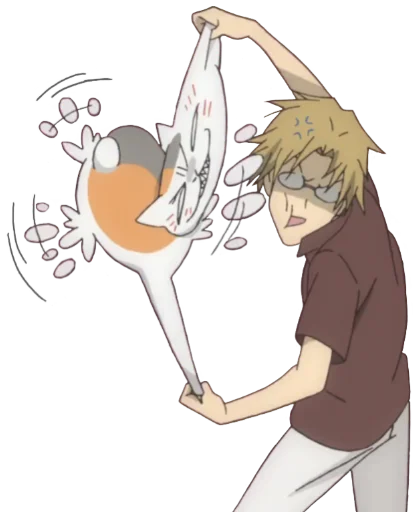 Sticker from the "Natsume Yuujinchou" sticker pack