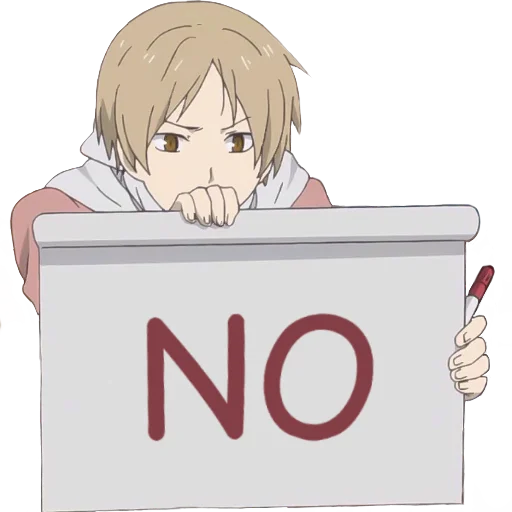 Sticker from the "Natsume Yuujinchou" sticker pack