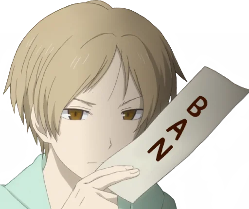 Sticker from the "Natsume Yuujinchou" sticker pack