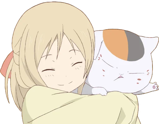 Sticker from the "Natsume Yuujinchou" sticker pack