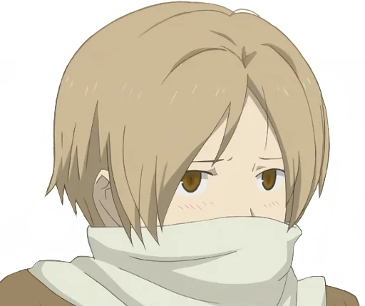 Sticker from the "Natsume Yuujinchou" sticker pack