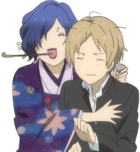 Sticker from the "Natsume Yuujinchou" sticker pack