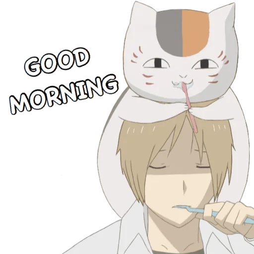 Sticker from the "Natsume Yuujinchou" sticker pack