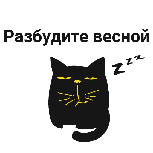 Sticker Кот Юмор FM