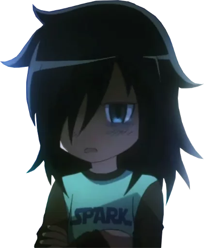 Sticker from the "Tomoko Kuroki" sticker pack