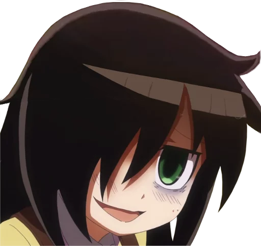 Sticker from the "Tomoko Kuroki" sticker pack