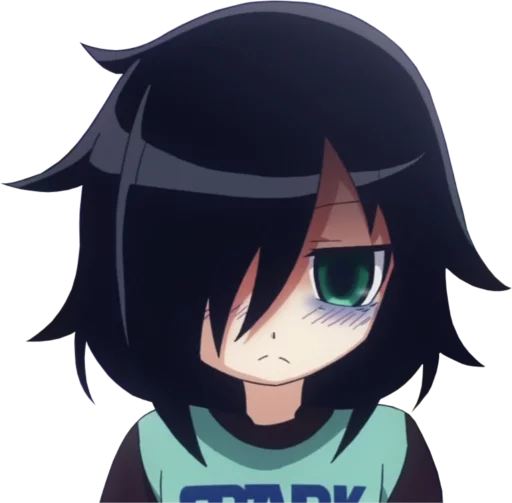 Sticker from the "Tomoko Kuroki" sticker pack