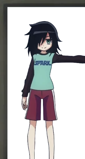 Sticker from the "Tomoko Kuroki" sticker pack