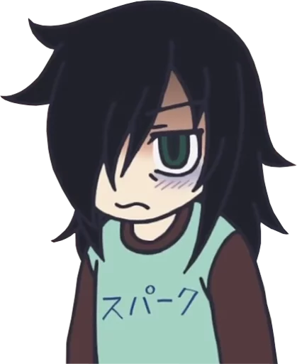 Sticker from the "Tomoko Kuroki" sticker pack