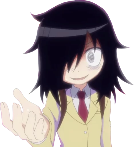 Sticker from the "Tomoko Kuroki" sticker pack