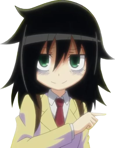 Sticker from the "Tomoko Kuroki" sticker pack