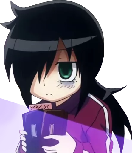 Sticker from the "Tomoko Kuroki" sticker pack