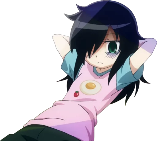 Sticker from the "Tomoko Kuroki" sticker pack