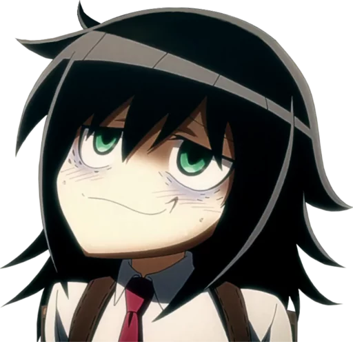 Sticker from the "Tomoko Kuroki" sticker pack