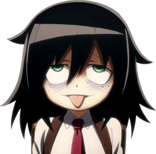 Sticker from the "Tomoko Kuroki" sticker pack