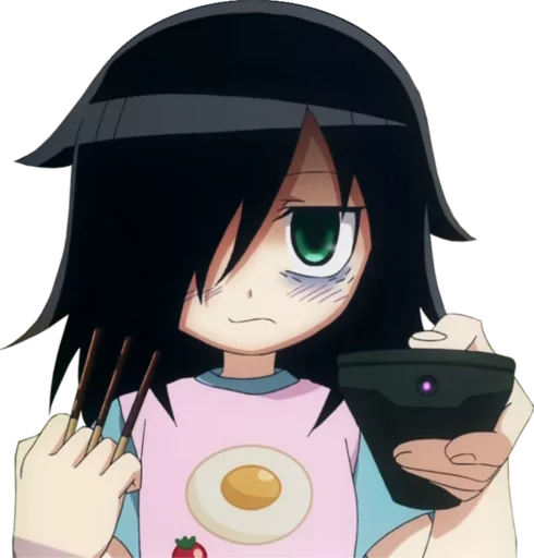 Sticker from the "Tomoko Kuroki" sticker pack