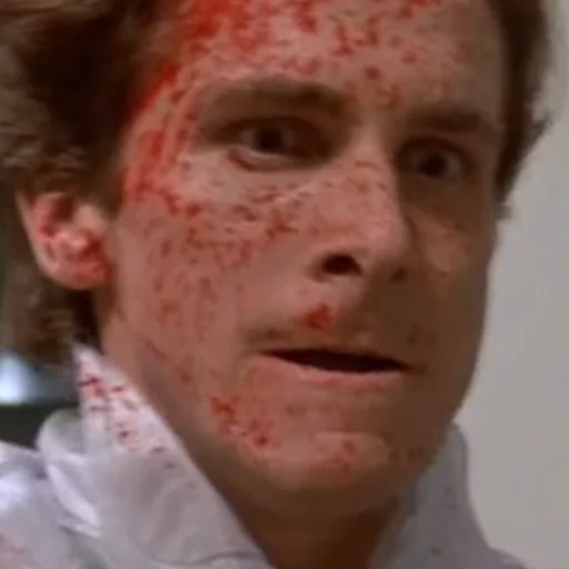 Sticker from the "Patrick Bateman" sticker pack