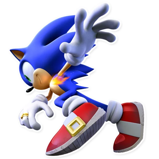 Sticker from the "Sonic" sticker pack