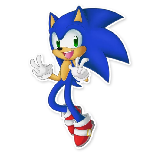 Sticker from the "Sonic" sticker pack