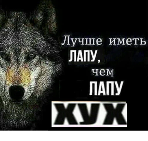 Sticker from the "Сильный не тот, кто сильный" sticker pack