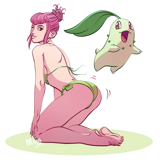 Sticker Girls&Pokemon