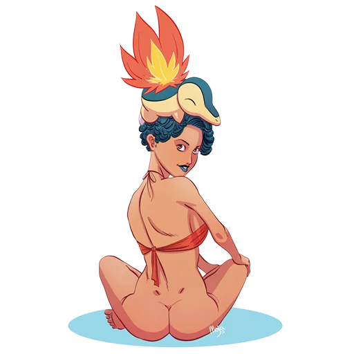 Sticker from the "Girls&Pokemon" sticker pack