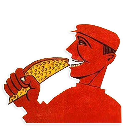 Sticker from the "Mayakovsky" sticker pack