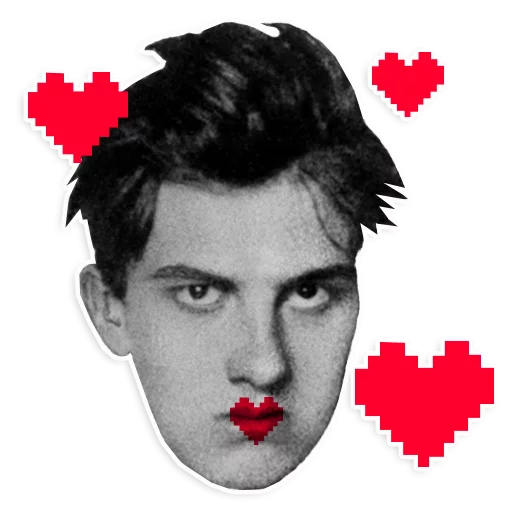 Sticker from the "Mayakovsky" sticker pack