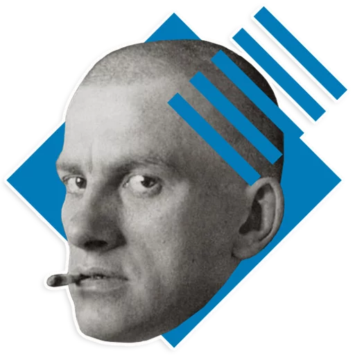 Sticker from the "Mayakovsky" sticker pack