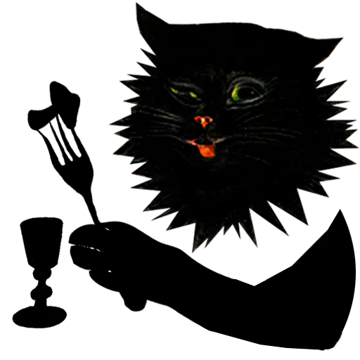 Sticker from the "Bulgakov" sticker pack