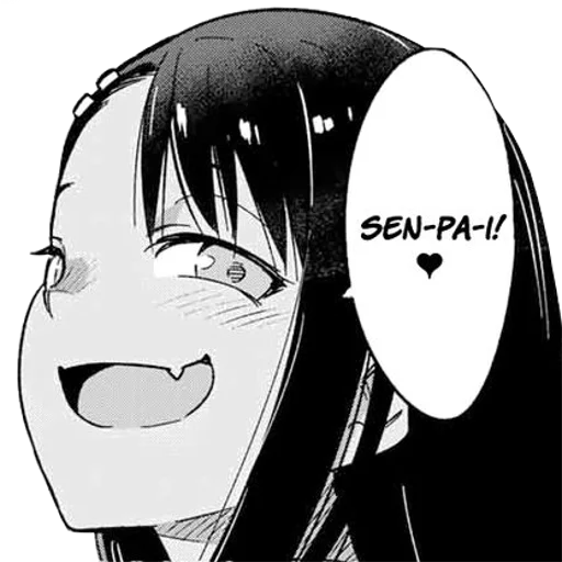 Sticker from the "Nagatoro" sticker pack