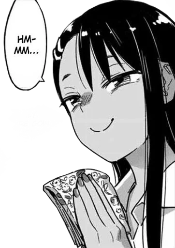 Sticker from the "Nagatoro" sticker pack