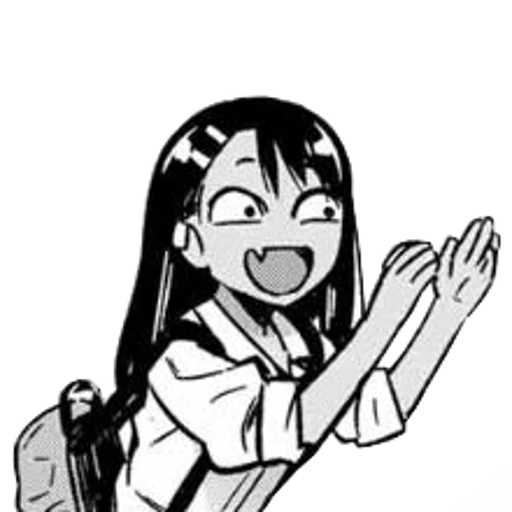 Sticker from the "Nagatoro" sticker pack