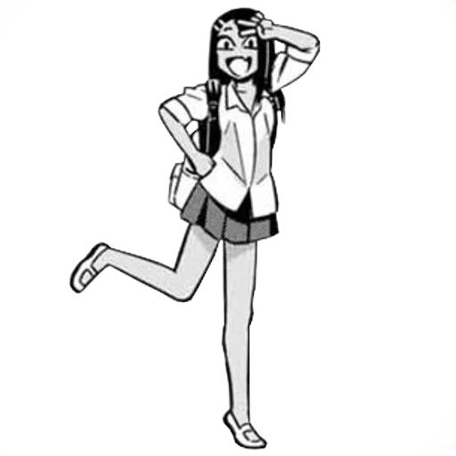 Sticker from the "Nagatoro" sticker pack