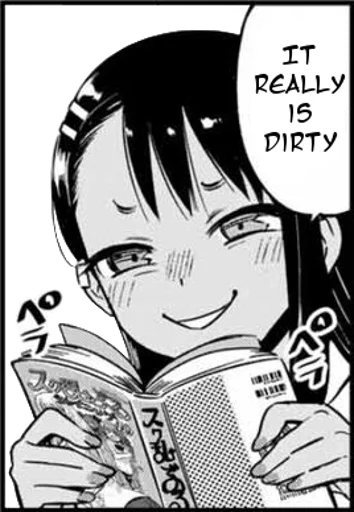 Sticker from the "Nagatoro" sticker pack