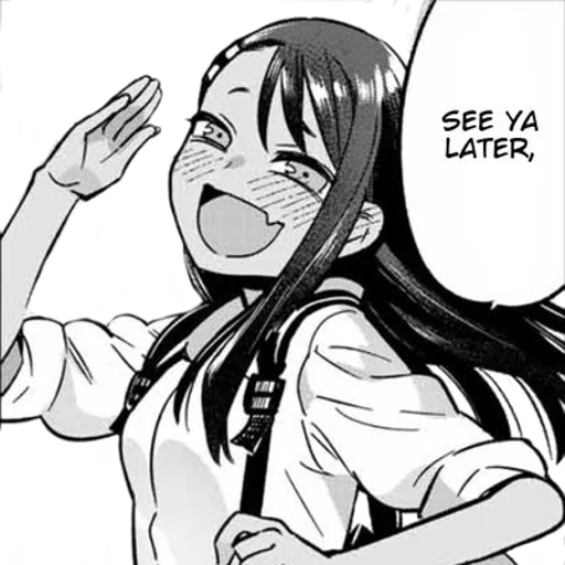 Sticker from the "Nagatoro" sticker pack