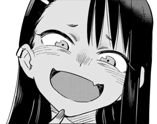 Sticker from the "Nagatoro" sticker pack