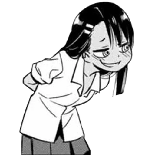 Sticker from the "Nagatoro" sticker pack