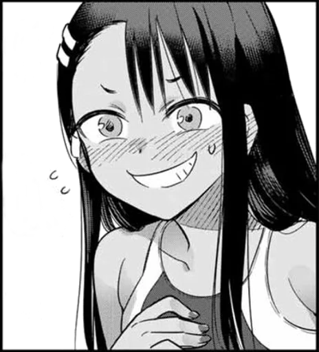 Sticker from the "Nagatoro" sticker pack