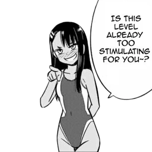 Sticker from the "Nagatoro" sticker pack