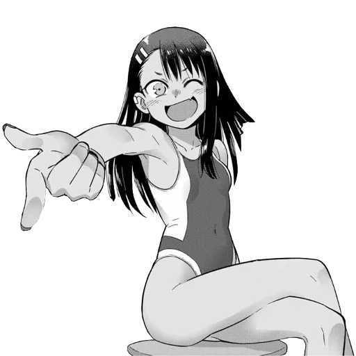 Sticker from the "Nagatoro" sticker pack