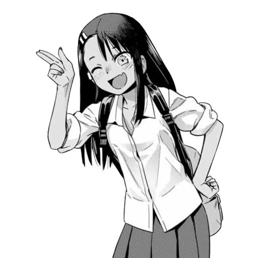 Sticker from the "Nagatoro" sticker pack