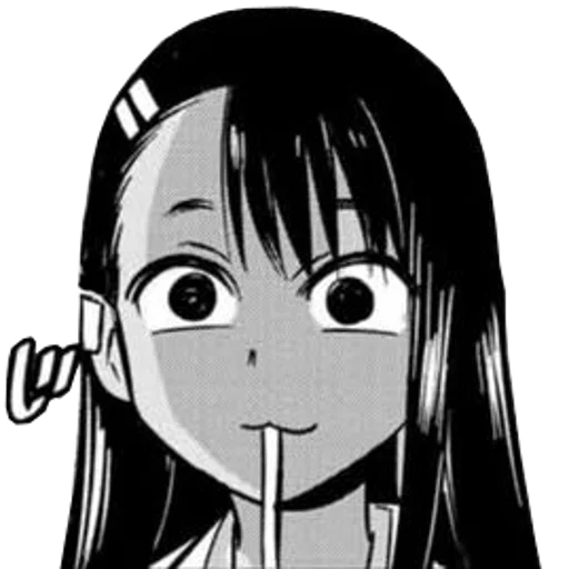 Sticker from the "Nagatoro" sticker pack