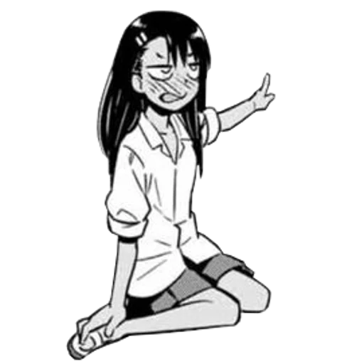 Sticker from the "Nagatoro" sticker pack