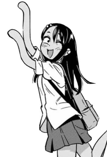 Sticker from the "Nagatoro" sticker pack