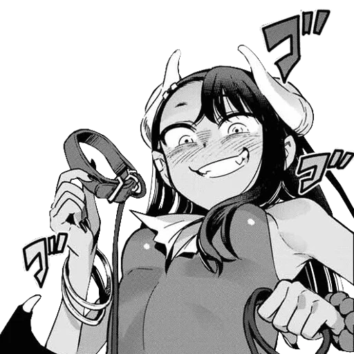 Sticker from the "Nagatoro" sticker pack