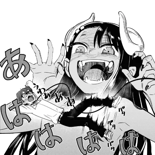 Sticker from the "Nagatoro" sticker pack