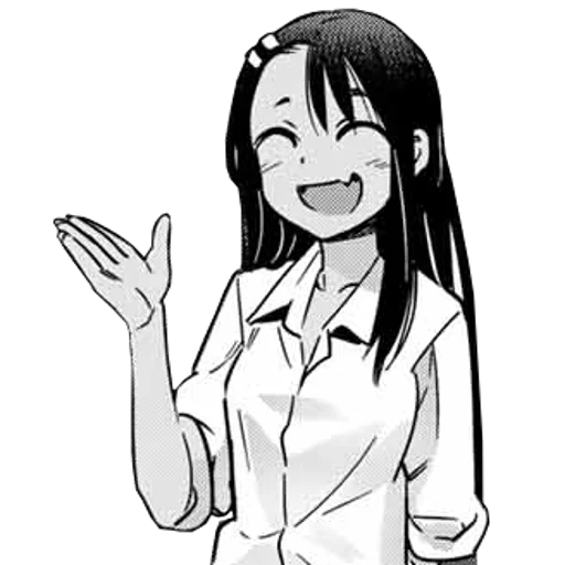 Sticker from the "Nagatoro" sticker pack